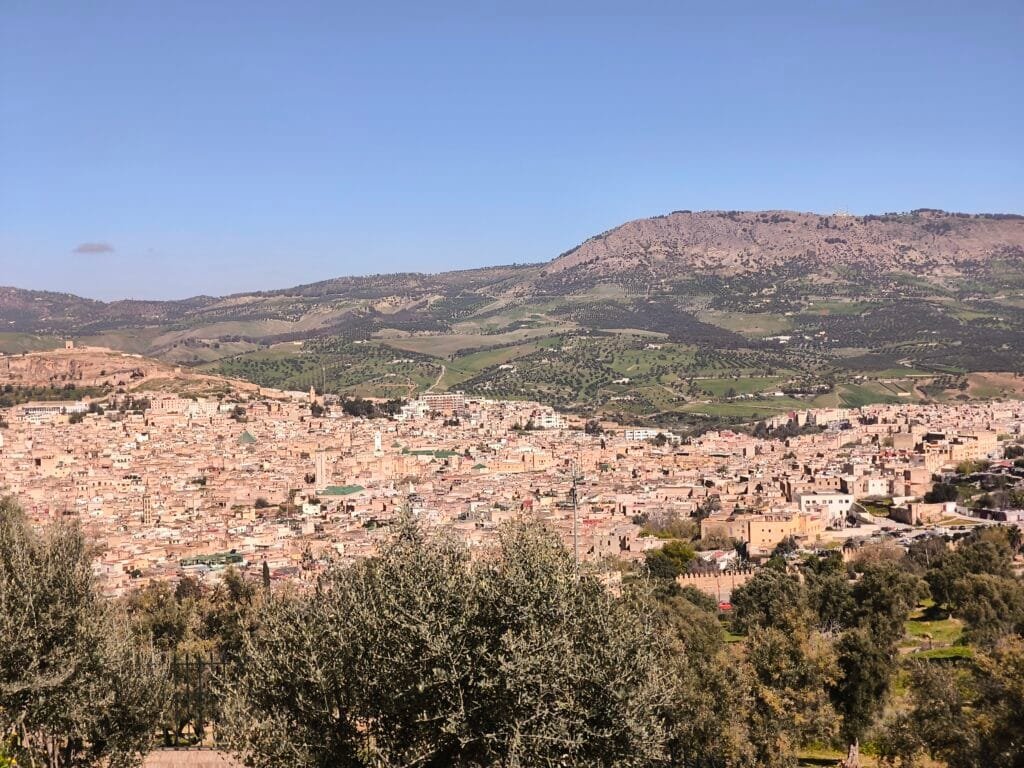 Panoramic view of Fes Medina, one of Morocco’s historic imperial cities