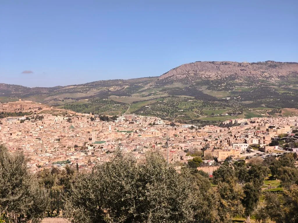 Panoramic view of Fes Medina, one of Morocco’s historic imperial cities