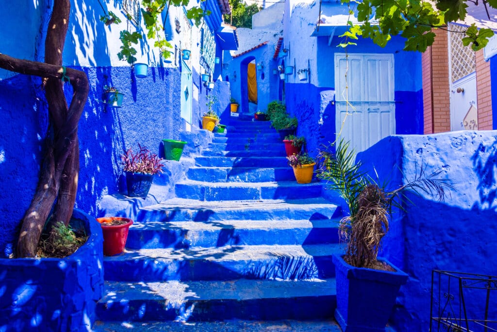 blue city of chefchaouen Morocco