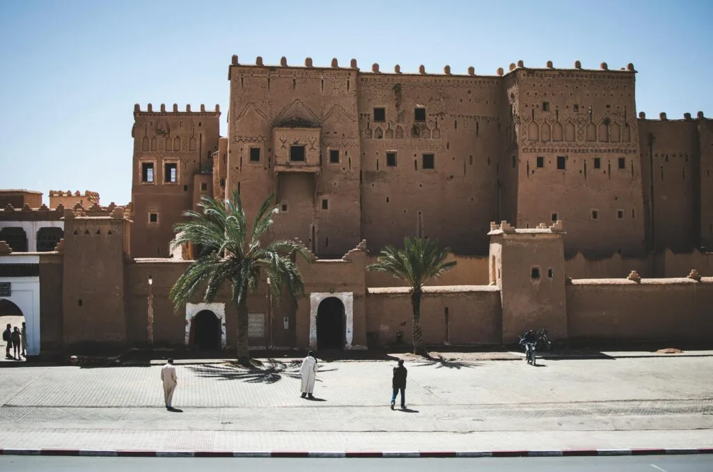 Historic Taourirt Kasbah in Ouarzazate, Morocco