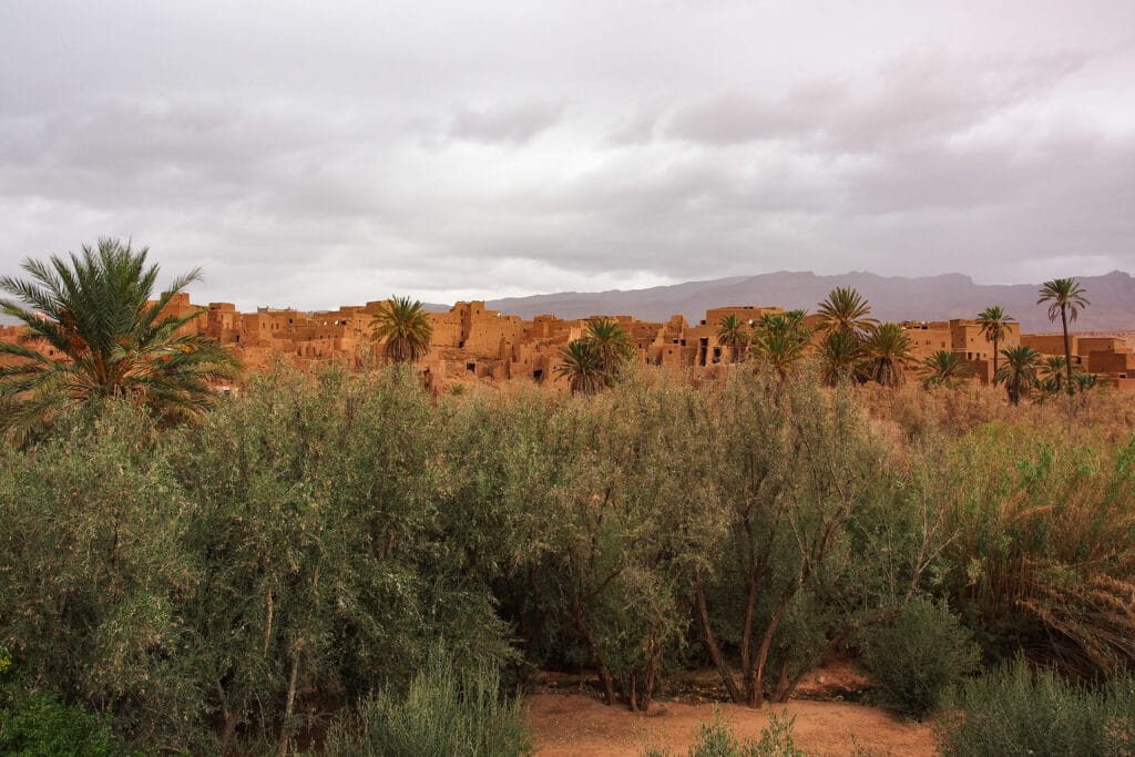 the valley of Dades in Morocco